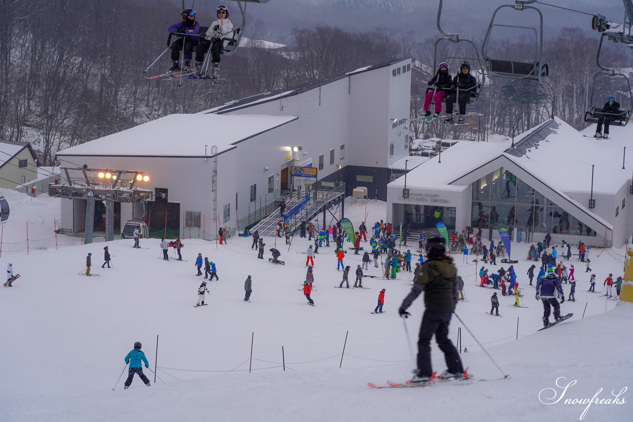 NISEKO UNITED. 本日より、ゲレンデ上部で ニセコグランヒラフ ⇔ ニセコビレッジが連結。滑走エリア拡大中です！